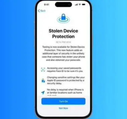 鄂温克苹果授权维修店分享被盗设备保护功能开启方法