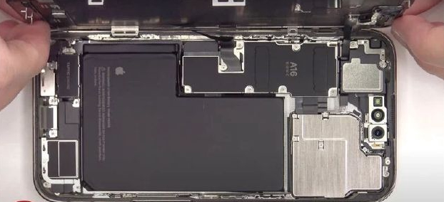 鄂温克苹果14维修分享看iPhone 14 Pro Max拆解 