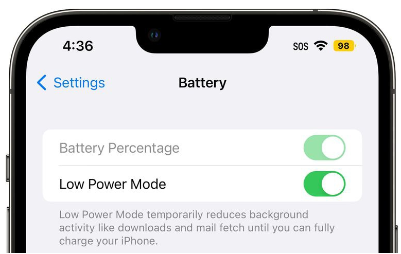 鄂温克苹果手机维修分享iOS 16 Beta 6电池百分比显示和Beta 5有什么不同 