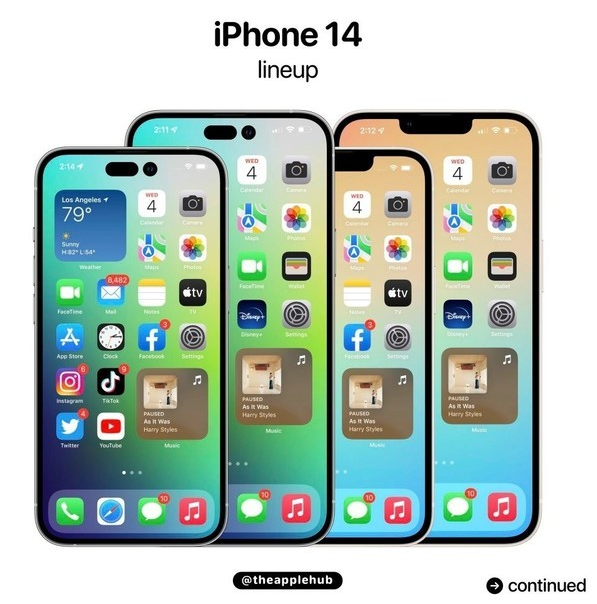 鄂温克苹果14维修分享iPhone 14全家福 