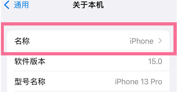 鄂温克苹果13维修分享iPhone 13热点名字设置教程 