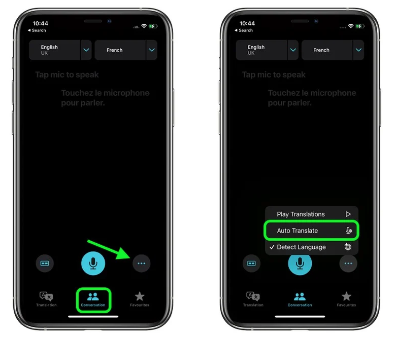 鄂温克苹果手机维修分享iOS 15 “翻译” App 新改进 