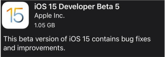 鄂温克苹果手机维修分享如何升级到iOS15.0 beta5 